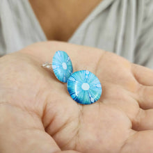 Load image into Gallery viewer, READY TO SHIP Sea Urchin Stud Earrings - 925 Sterling Silver FJD$
