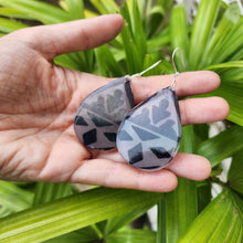 Load image into Gallery viewer, READY TO SHIP Pasifika Resin Earrings - 925 Sterling Silver FJD$
