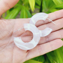 Load image into Gallery viewer, READY TO SHIP Pasifika Resin Earrings - 925 Sterling Silver FJD$
