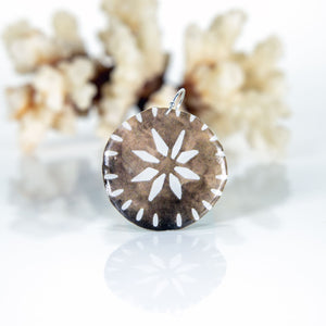 READY TO SHIP Pasifika Resin Earrings - 925 Sterling Silver FJD$