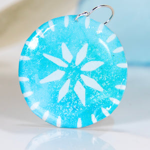 READY TO SHIP Pasifika Resin Earrings - 925 Sterling Silver FJD$
