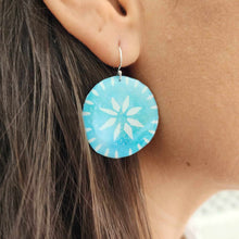 Load image into Gallery viewer, READY TO SHIP Pasifika Resin Earrings - 925 Sterling Silver FJD$
