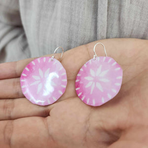 READY TO SHIP Pasifika Resin Earrings - 925 Sterling Silver FJD$