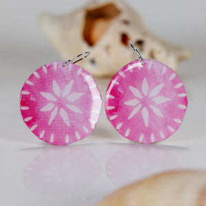 READY TO SHIP Pasifika Resin Earrings - 925 Sterling Silver FJD$