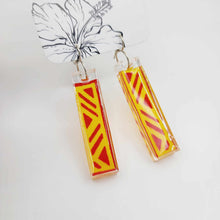 Load image into Gallery viewer, READY TO SHIP Pasifika Resin Earrings - 925 Sterling Silver FJD$
