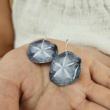 Load image into Gallery viewer, READY TO SHIP Sand Dollar Resin Earrings - 925 Sterling Silver FJD$
