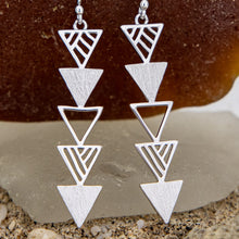Load image into Gallery viewer, READY TO SHIP Shark Tooth Earrings - 925 Sterling Silver FJD$
