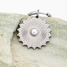 Load image into Gallery viewer, READY TO SHIP Freshwater Pearl Hoop Earrings - Stainless Steel FJD$
