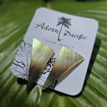 Load image into Gallery viewer, READY TO SHIP Mother of Pearl Stud Earrings - Stainless Steel FJD$
