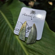 Load image into Gallery viewer, READY TO SHIP Mother of Pearl Stud Earrings - Stainless Steel FJD$

