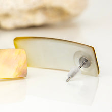 Load image into Gallery viewer, READY TO SHIP Mother of Pearl Stud Earrings - Stainless Steel FJD$
