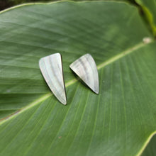 Load image into Gallery viewer, READY TO SHIP Mother of Pearl Stud Earrings - Stainless Steel FJD$
