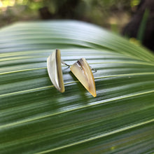 Load image into Gallery viewer, READY TO SHIP Mother of Pearl Stud Earrings - Stainless Steel FJD$
