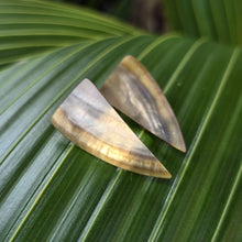 Load image into Gallery viewer, READY TO SHIP Mother of Pearl Stud Earrings - Stainless Steel FJD$
