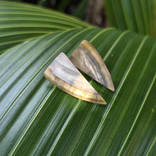 Load image into Gallery viewer, READY TO SHIP Mother of Pearl Stud Earrings - Stainless Steel FJD$
