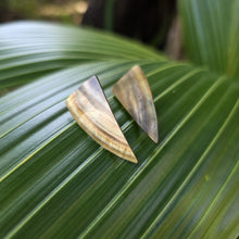 Load image into Gallery viewer, READY TO SHIP Mother of Pearl Stud Earrings - Stainless Steel FJD$
