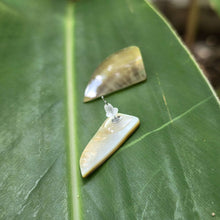Load image into Gallery viewer, READY TO SHIP Mother of Pearl Stud Earrings - Stainless Steel FJD$
