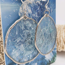 Load image into Gallery viewer, Recycled Ocean Plastic Earrings - Stainless Steel FJD$
