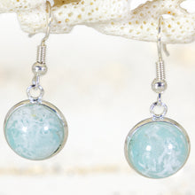 Load image into Gallery viewer, Recycled Ocean Plastic Drop Earrings - Stainless Steel FJD$
