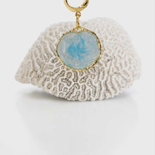 Load image into Gallery viewer, Recycled Ocean Plastic Earrings - Gold Plated Stainless Steel FJD$
