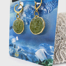 Load image into Gallery viewer, Recycled Ocean Plastic Earrings - Gold Plated Stainless Steel FJD$
