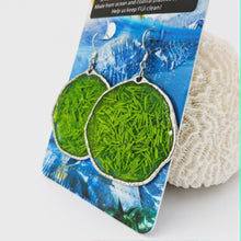 Load image into Gallery viewer, Recycled Ocean Plastic Hoop Earrings - Stainless Steel FJD$

