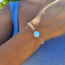 Load image into Gallery viewer, CUSTOM ENGRAVED - Disc Bracelet - 925 Sterling Silver FJD$
