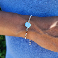 Load image into Gallery viewer, CUSTOM ENGRAVED - Disc Bracelet - 925 Sterling Silver FJD$
