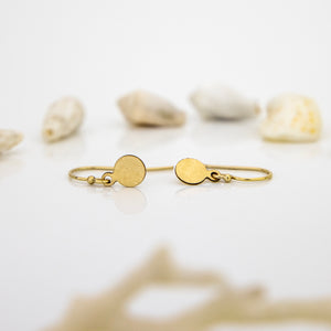 CUSTOM ENGRAVABLE Drop Earrings -  14k Gold Fill FJD$