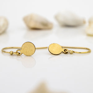 CUSTOM ENGRAVABLE Drop Earrings -  14k Gold Fill FJD$
