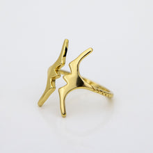 Load image into Gallery viewer, READY TO SHIP Frigate Bird Ring - 18k Gold Vermeil FJD$
