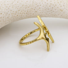 Load image into Gallery viewer, READY TO SHIP Frigate Bird Ring - 18k Gold Vermeil FJD$
