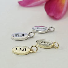 Load image into Gallery viewer, READY TO SHIP Mini Fiji / Adorn Charm -  925 Sterling Silver or 14k Gold Fill FJD$
