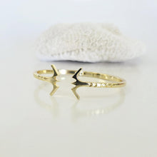 Load image into Gallery viewer, READY TO SHIP Frigate Bird Cuff Bracelet - 14k Gold over Brass FJD$
