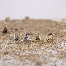 Load image into Gallery viewer, READY TO SHIP Frigate Bird Stud Earrings - 18k Gold Vermeil FJD$
