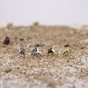 READY TO SHIP Frigate Bird Stud Earrings - 18k Gold Vermeil FJD$
