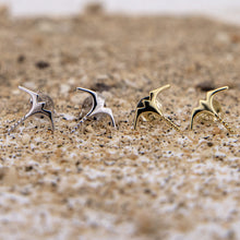 Load image into Gallery viewer, READY TO SHIP Frigate Bird Stud Earrings - 18k Gold Vermeil FJD$
