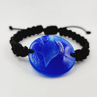 READY TO SHIP Adorn Pacific x Hot Glass Manta Bracelet - Nylon Cord FJD$