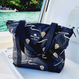 READY TO SHIP "Fiji Ocean" Large Water-Resistant Tote Bag - FJD$
