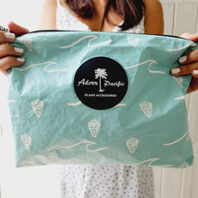 Load image into Gallery viewer, READY TO SHIP &quot;Fiji Ocean&quot; Medium Water-Resistant Pouch with removable Straps - FJD$
