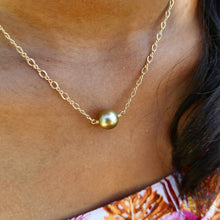 Load image into Gallery viewer, READY TO SHIP Civa Fiji Pearl Gold Necklace in 14k Gold Fill -FJD$
