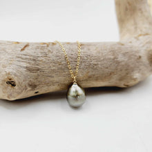 Load image into Gallery viewer, READY TO SHIP Graded Pearl Necklace #2195 - 14k Gold Fill FJD$
