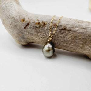 READY TO SHIP Graded Pearl Necklace #2195 - 14k Gold Fill FJD$