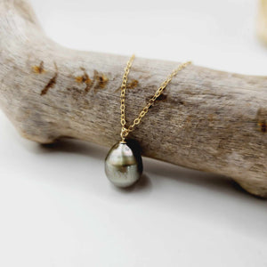 READY TO SHIP Graded Pearl Necklace #2195 - 14k Gold Fill FJD$