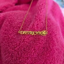 Load image into Gallery viewer, Custom Name Necklace - Gold Waterproof Stainless Steel FJD$
