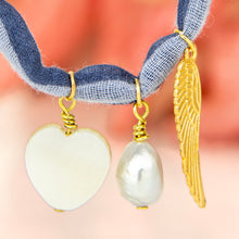 Load image into Gallery viewer, READY TO SHIP Charm Necklace - Fabric FJD$
