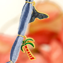 Load image into Gallery viewer, READY TO SHIP Charm Necklace - Fabric FJD$
