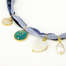 Load image into Gallery viewer, READY TO SHIP Charm Necklace - Fabric FJD$

