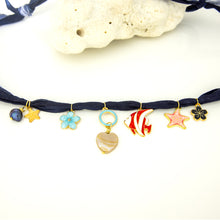 Load image into Gallery viewer, READY TO SHIP Charm Necklace - Fabric FJD$
