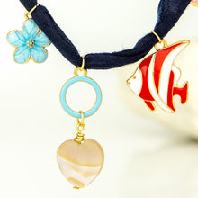 Load image into Gallery viewer, READY TO SHIP Charm Necklace - Fabric FJD$

